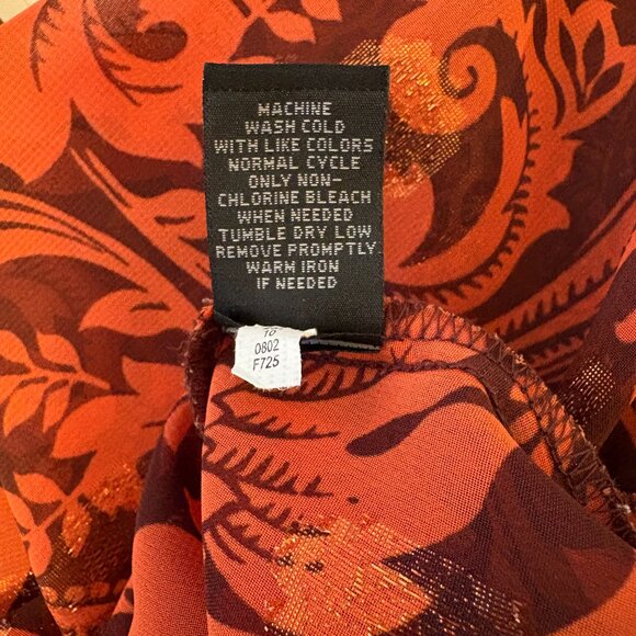 Anna Sui sleeveless blouse with ruffle - Picture 6 of 6